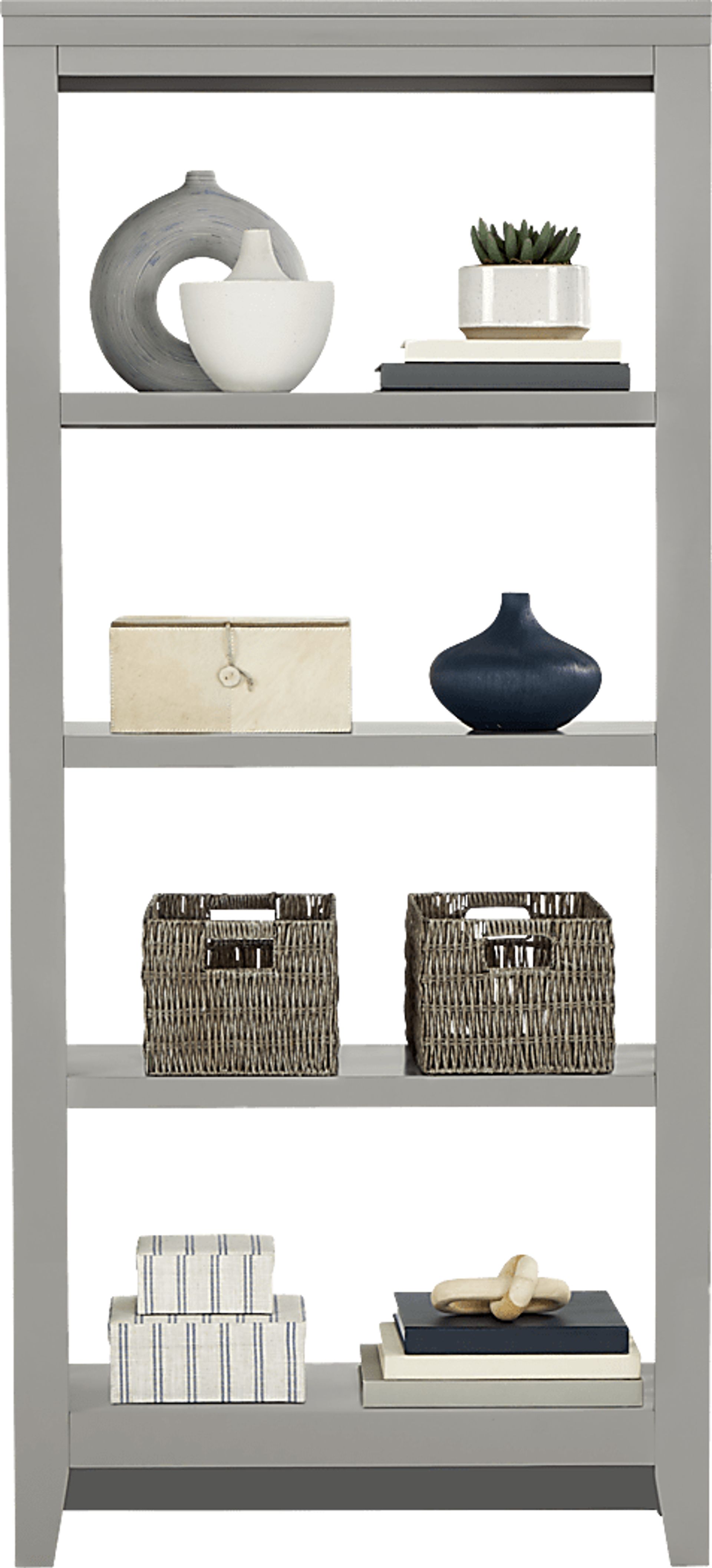 Abbie Silver Bookcase - Image 2