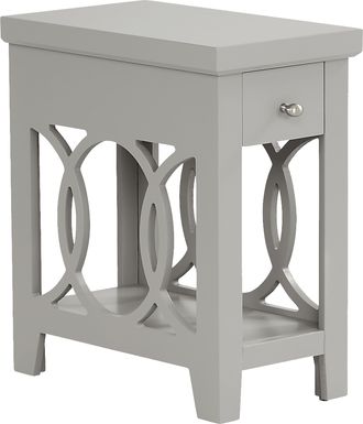 Abbie Silver Side Table