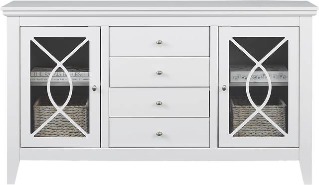 Abbie White 62 in. Console - Thumbnail - Image 2