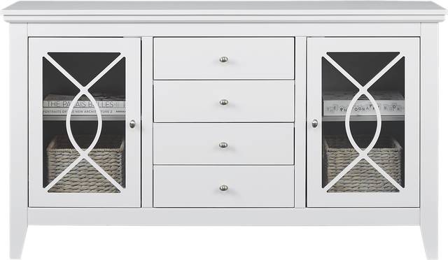 Abbie White 62 in. Console - Thumbnail - Image 2