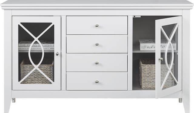 Abbie White 62 in. Console - Thumbnail - Image 3