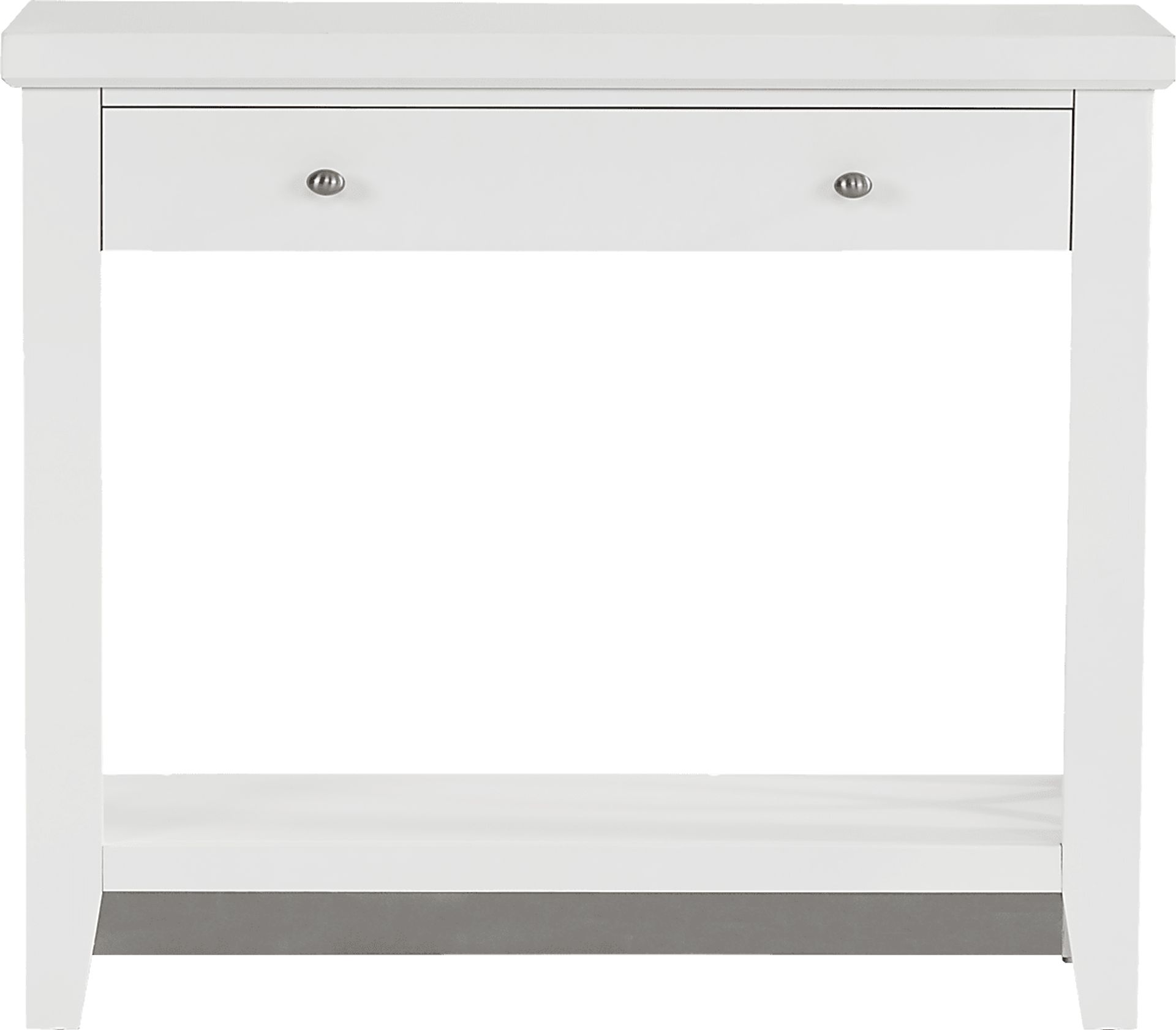 Abbie White Accent Table - Image 1