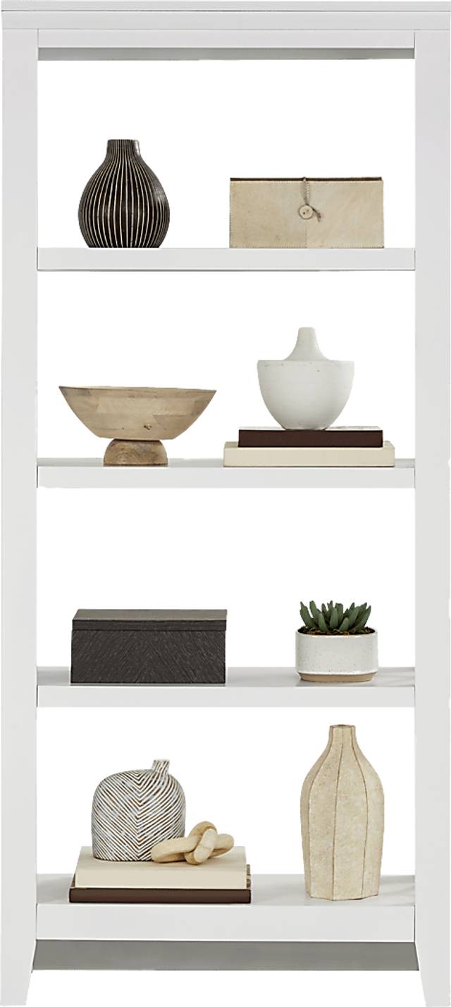 Abbie White Bookcase - Thumbnail - Image 2
