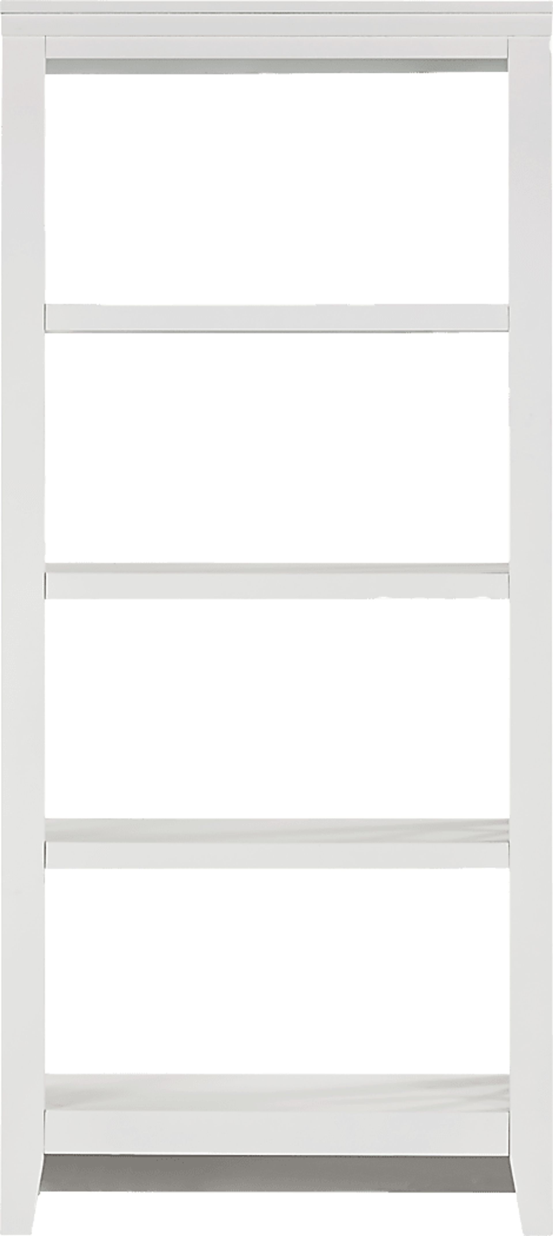 Abbie White Bookcase - Image 1
