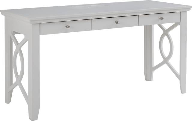 Abbie White Writing Desk - Thumbnail - Image 1