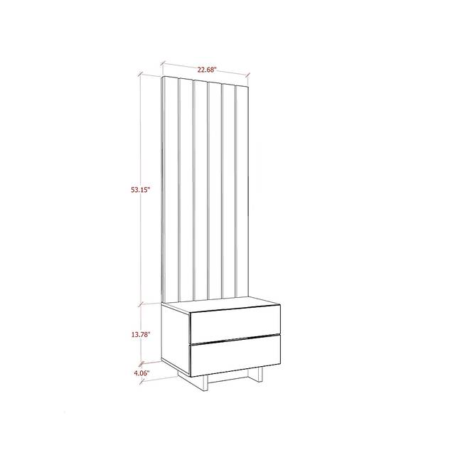 Abbigal Cinnamon Nightstand - Thumbnail - Image 5