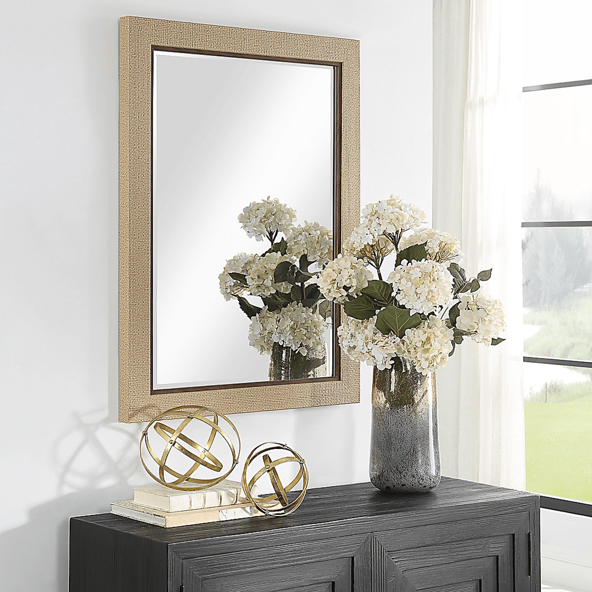 Abbil Brown Mirror - Image 3