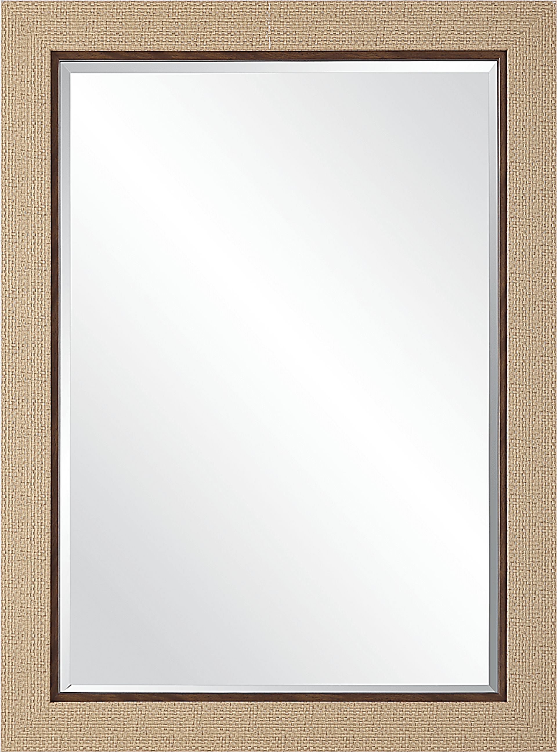 Abbil Brown Mirror - Image 1