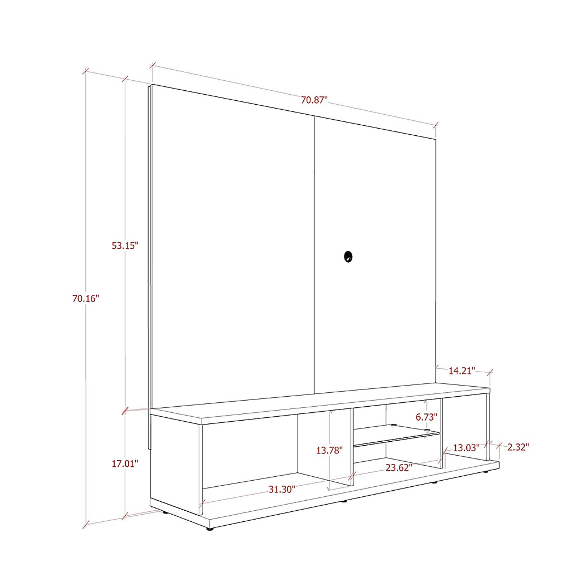 Abbisso Cinnamon 70 in. Console - Image 8