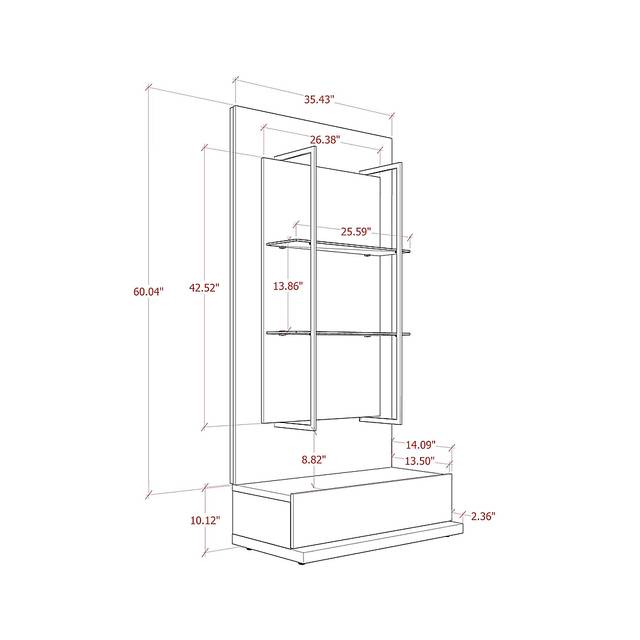 Abbisso Cinnamon Accent Cabinet - Thumbnail - Image 7