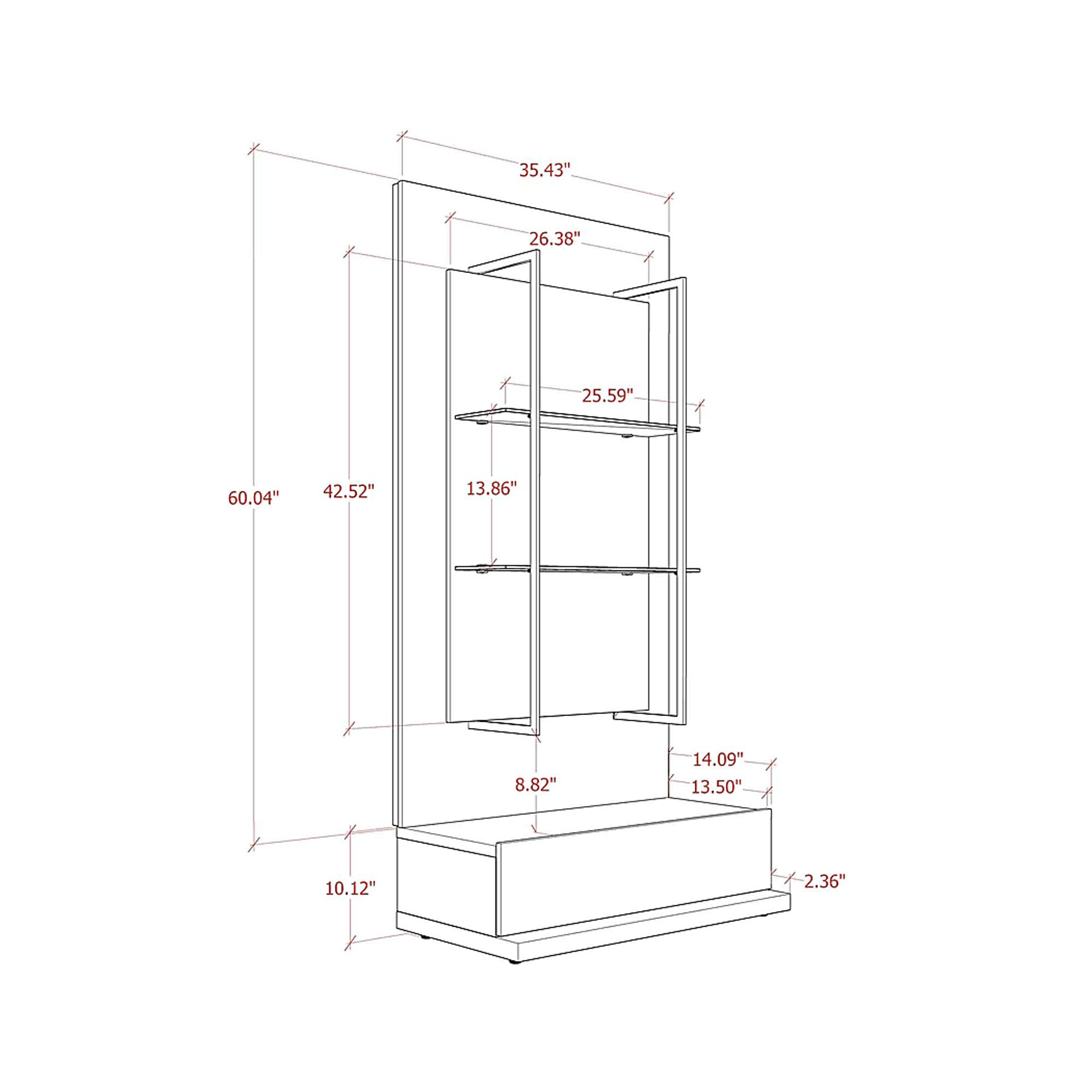 Abbisso Cinnamon Accent Cabinet - Image 7