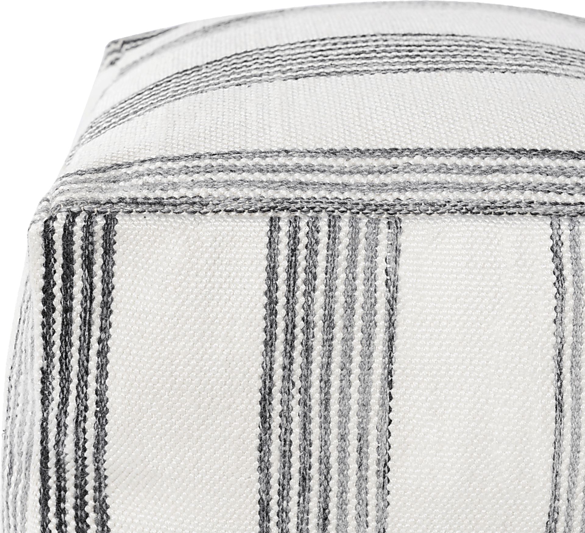 Abbotsford Cream Ottoman - Image 2