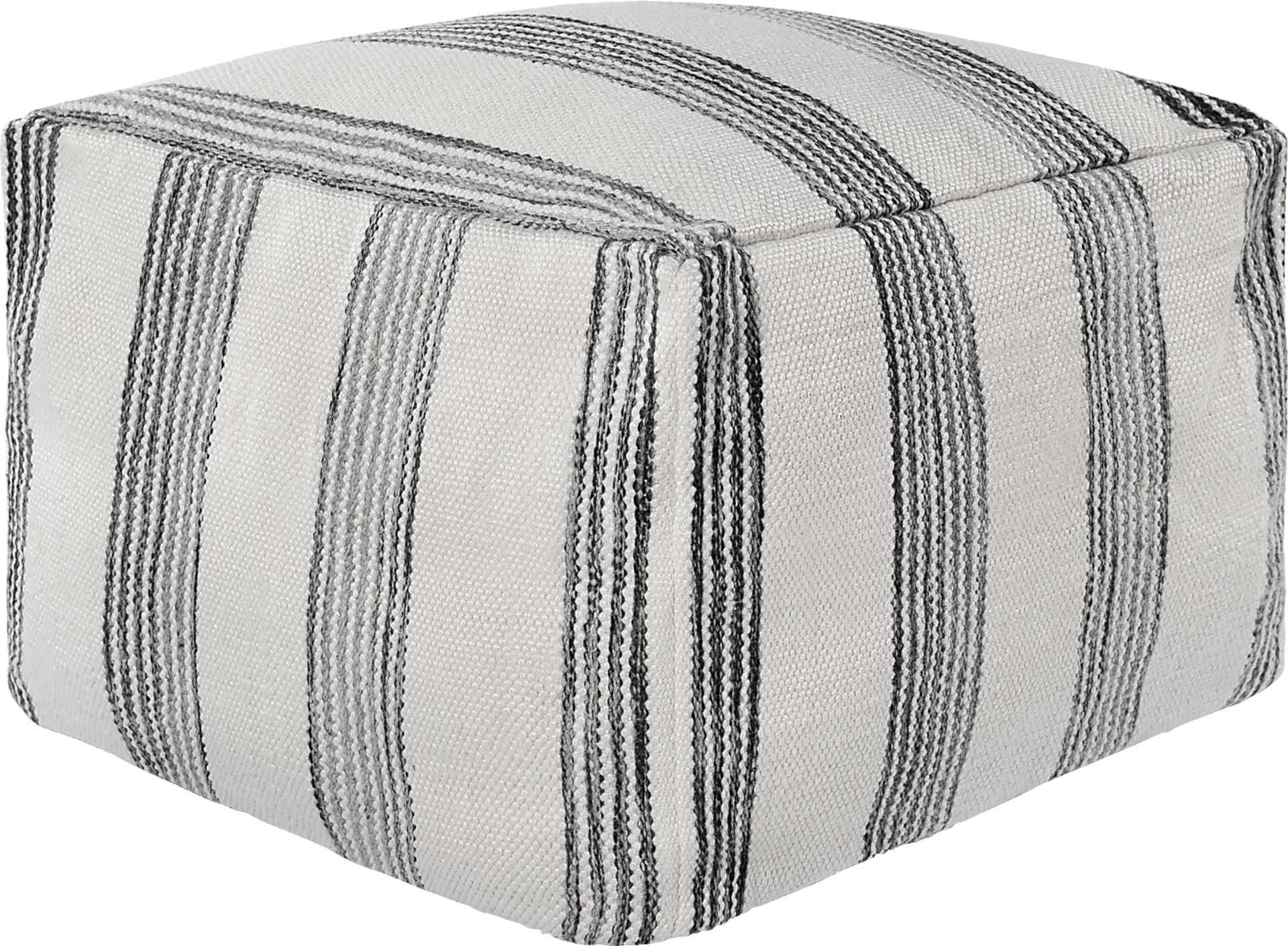 Abbotsford Cream Ottoman - Image 3
