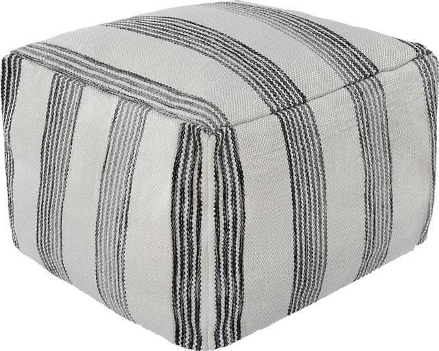 Abbotsford Cream Ottoman - Thumbnail - Image 1