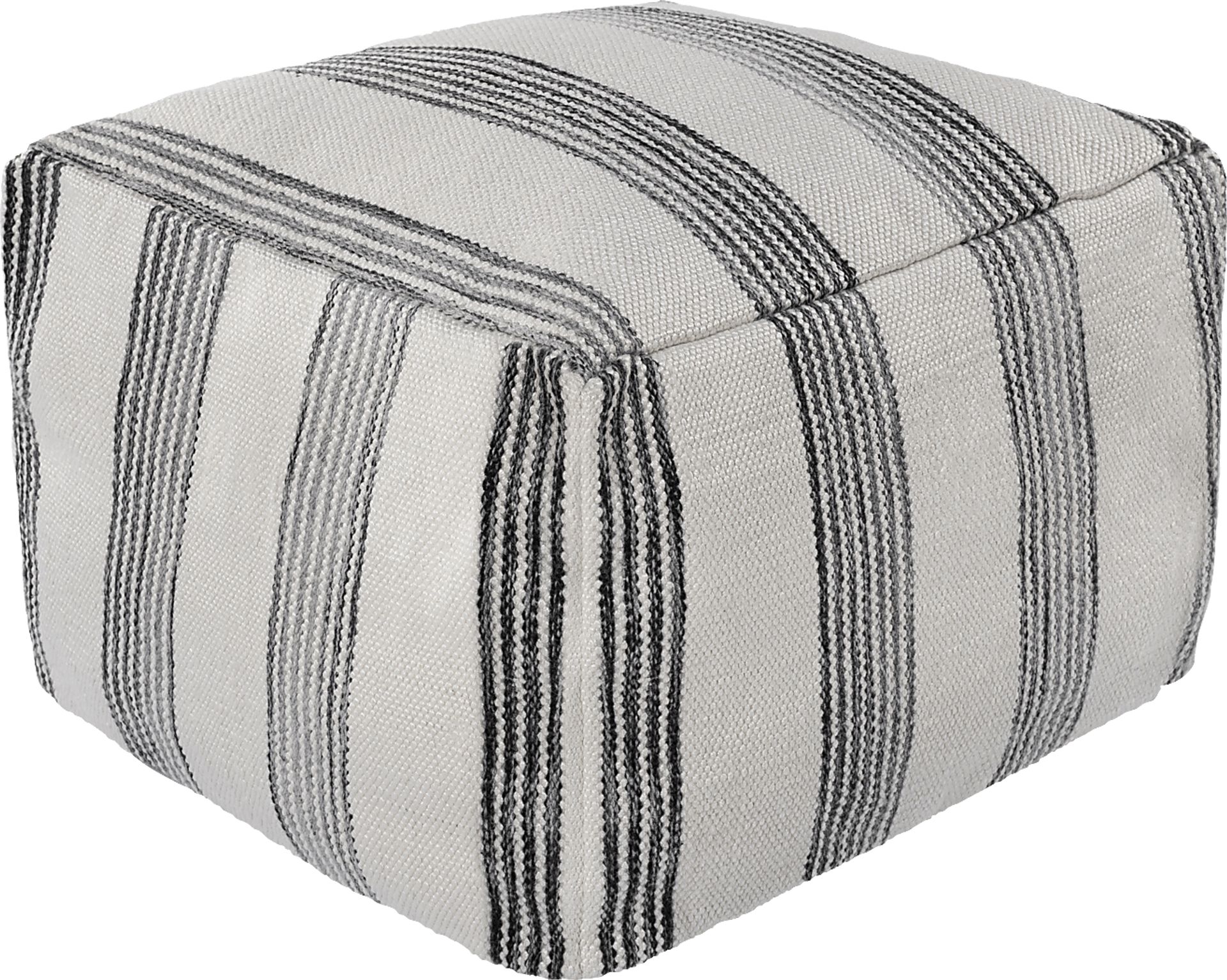 Abbotsford Cream Ottoman - Image 1