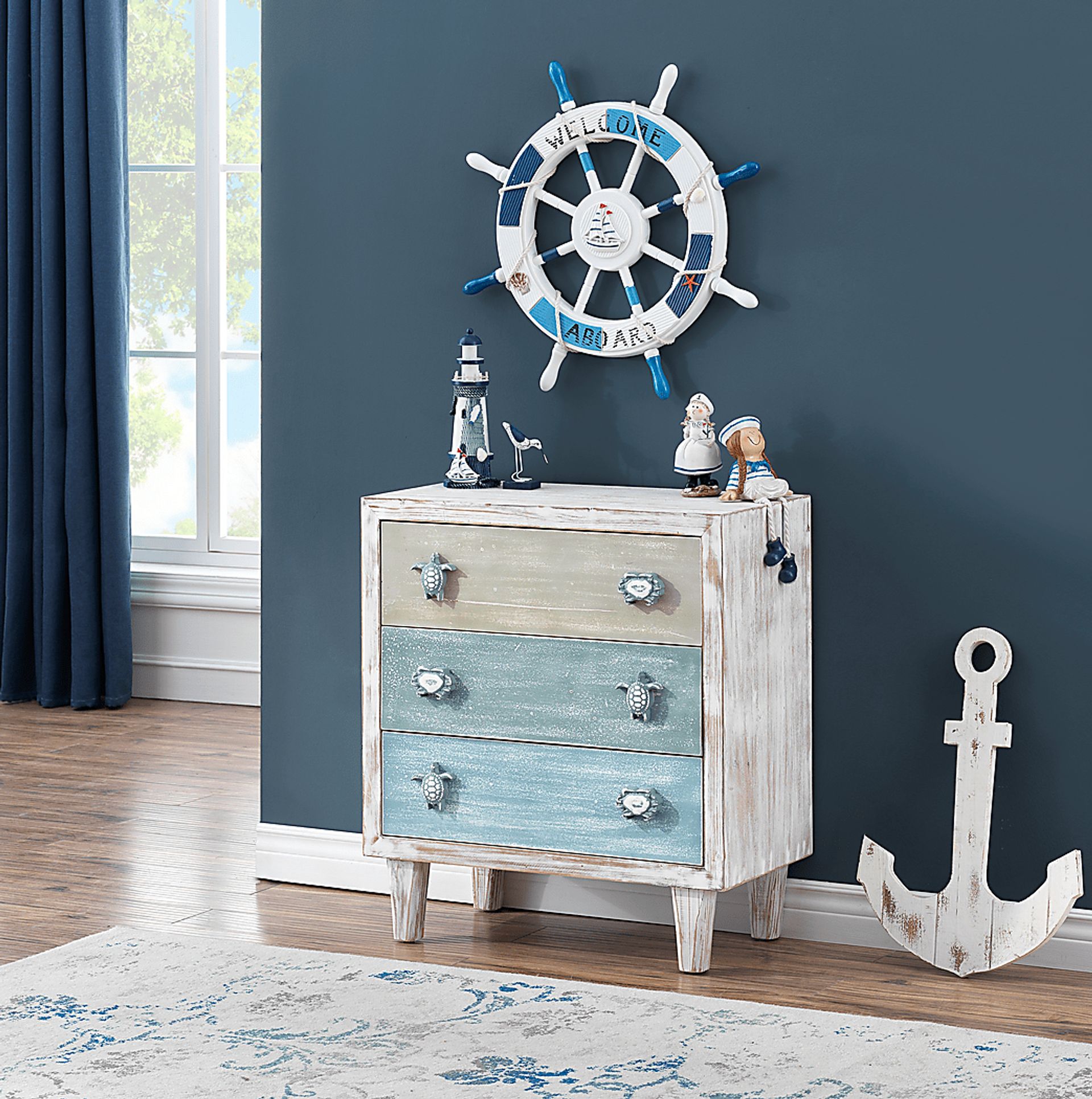 Abbotshall White Accent Cabinet - Image 5