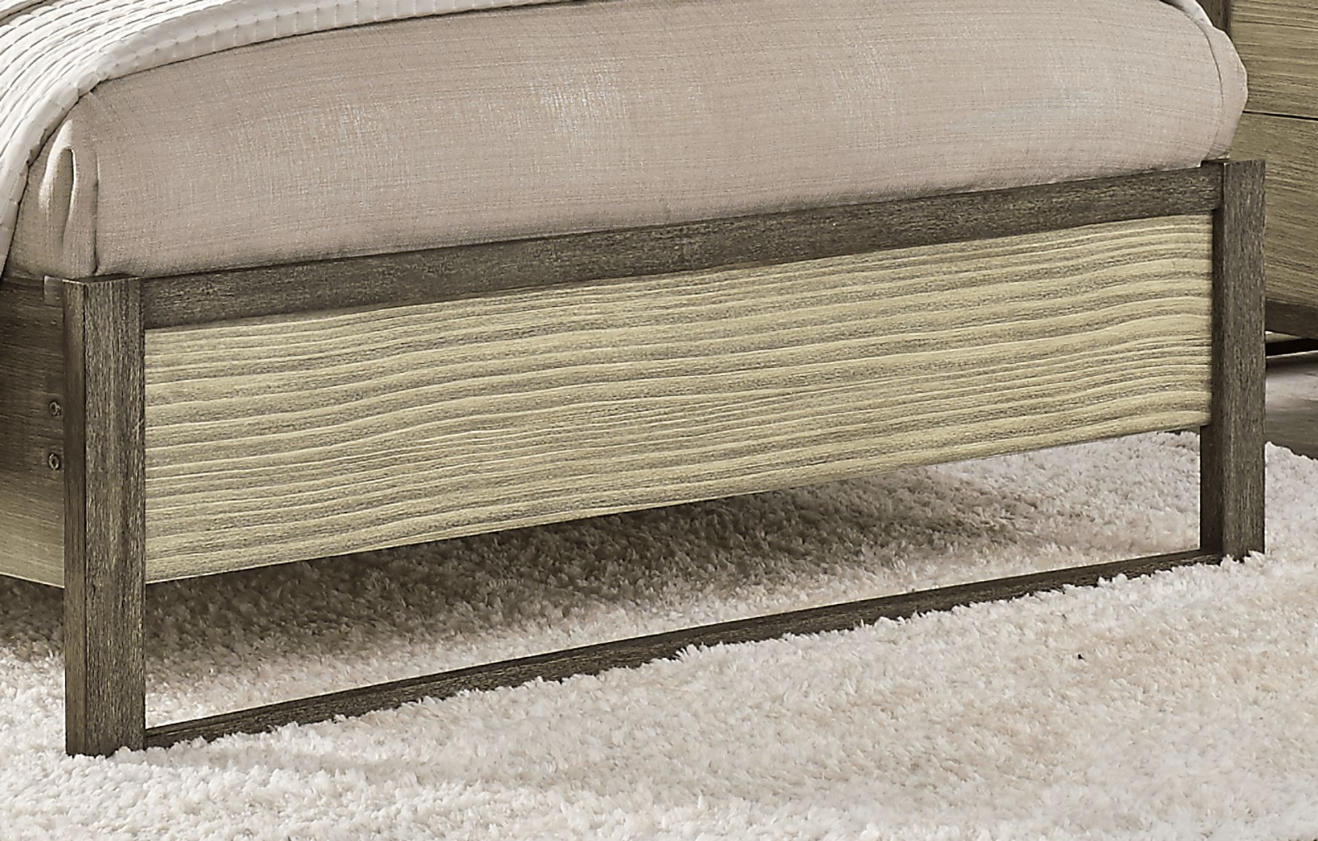 Abbott Gray 8 Pc King Panel Bedroom - Image 3