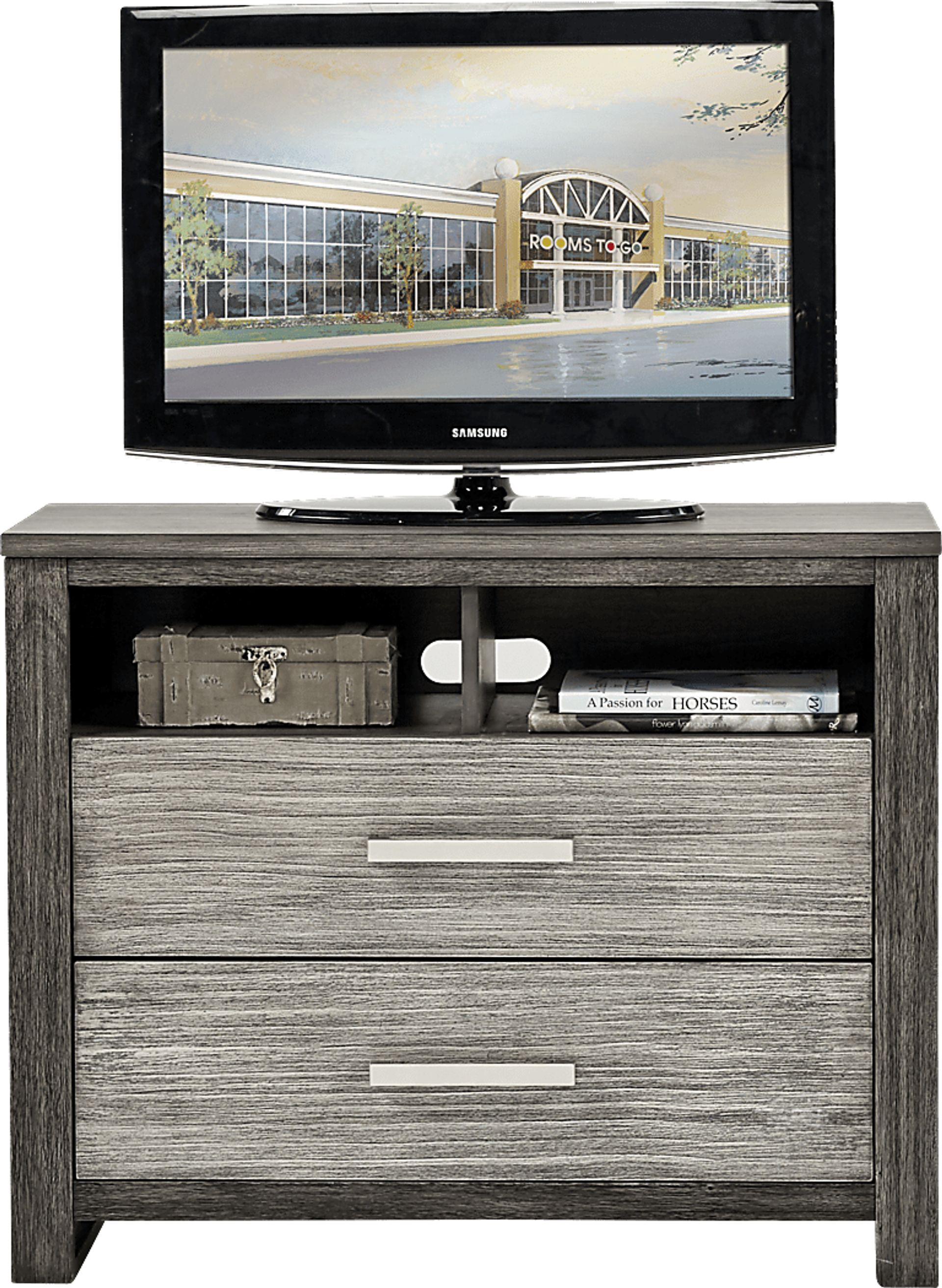 Abbott Gray Media Chest - Image 1