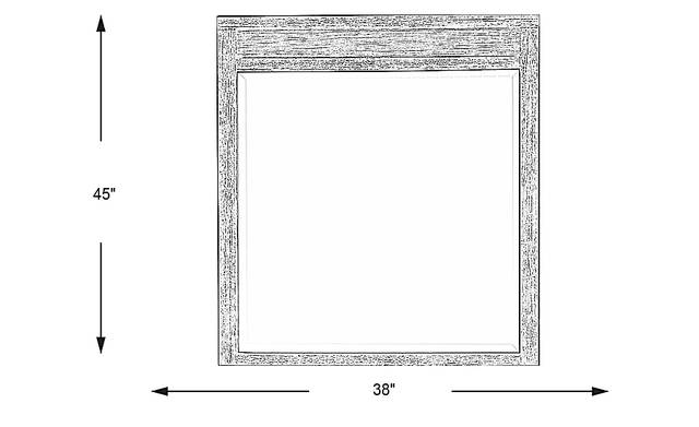 Dimension Image. Please refer to the Dimension Tab on this page for dimension details.