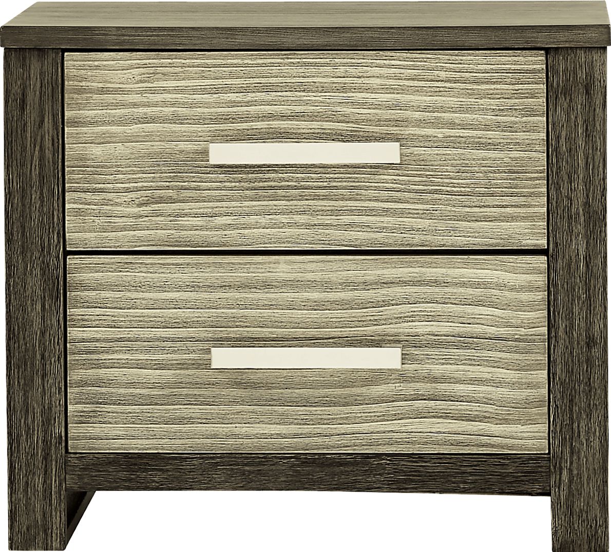 Abbott Gray 8 Pc King Panel Bedroom with Storage