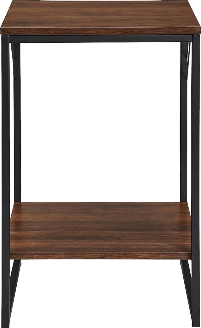 Abbottsford Walnut Accent Table - Thumbnail - Image 2