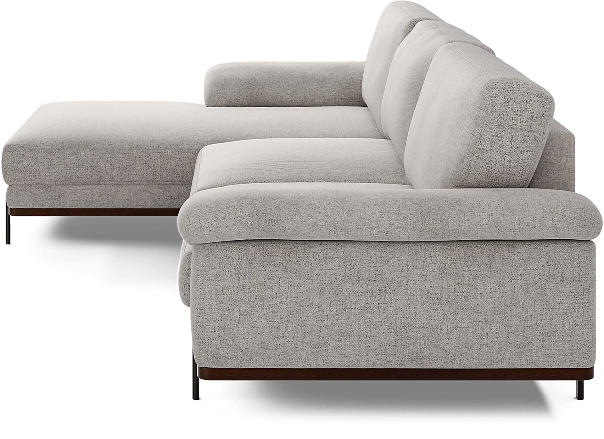 Abbottsville Gray 2 Pc Sectional - Image 5
