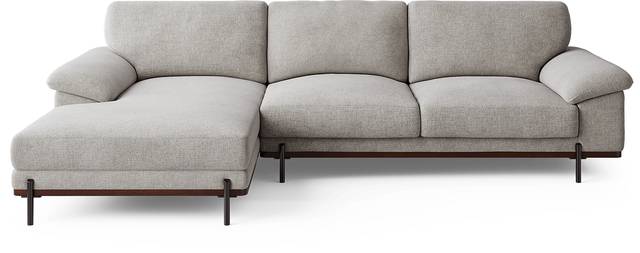 Abbottsville Gray 2 Pc Sectional - Thumbnail - Image 1