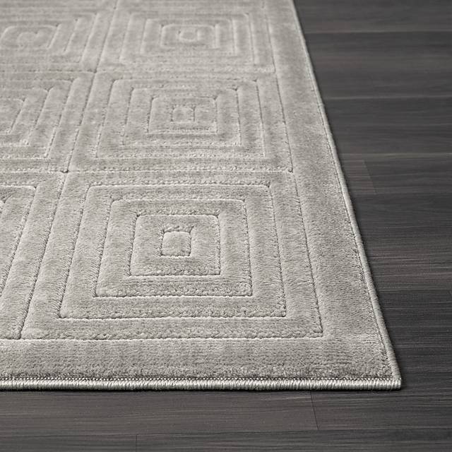 Abbour Gray 7'10 x 9'10 Indoor,Outdoor Rug - Thumbnail - Image 7