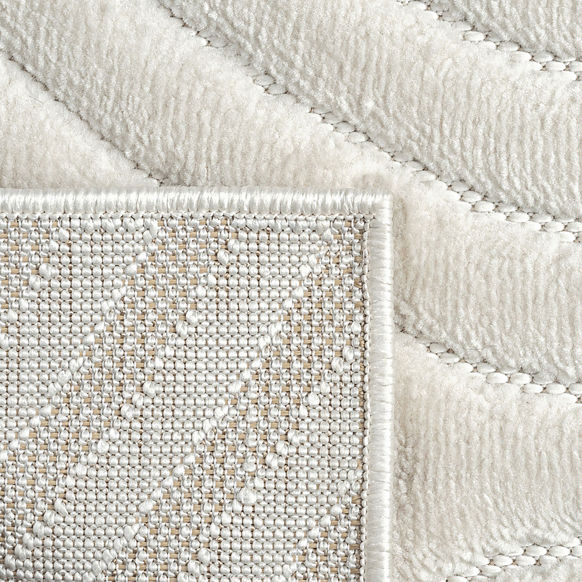 Abbour Ivory 7'10 x 9'10 Indoor,Outdoor Rug - Image 8