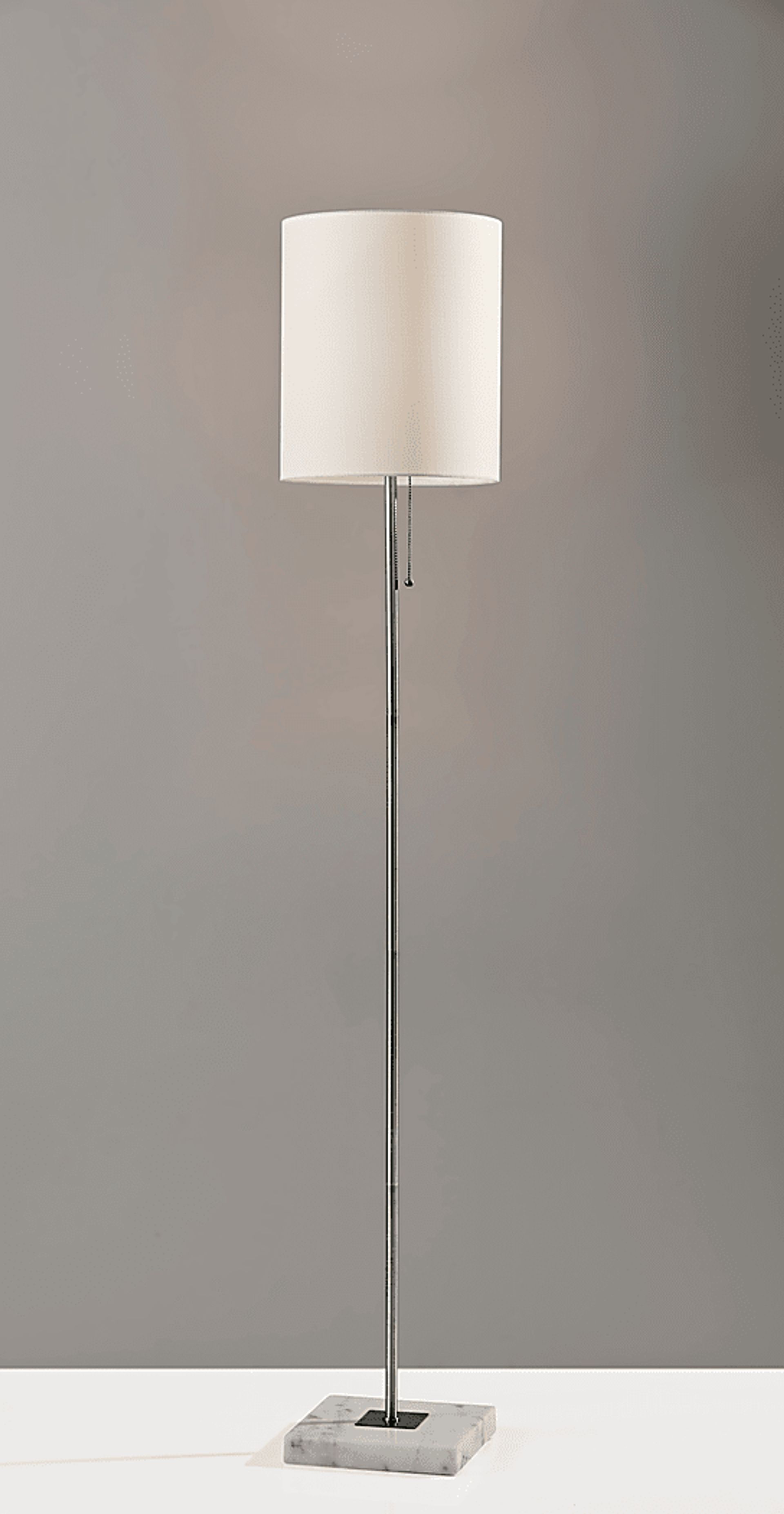 Abby Park Silver Floor Lamp - Image 2
