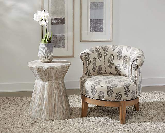 Abelon White Accent Table - Thumbnail - Image 4