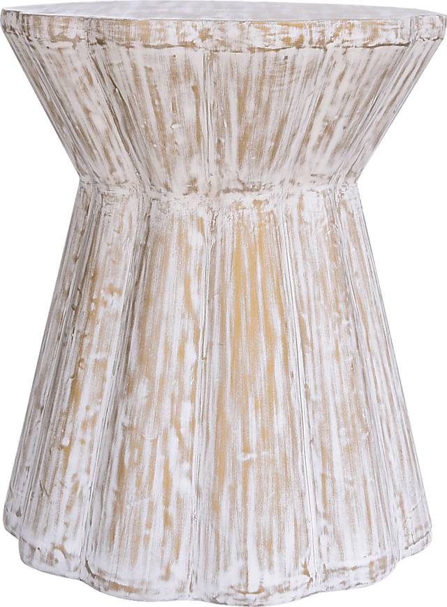 Abelon White Accent Table - Thumbnail - Image 1