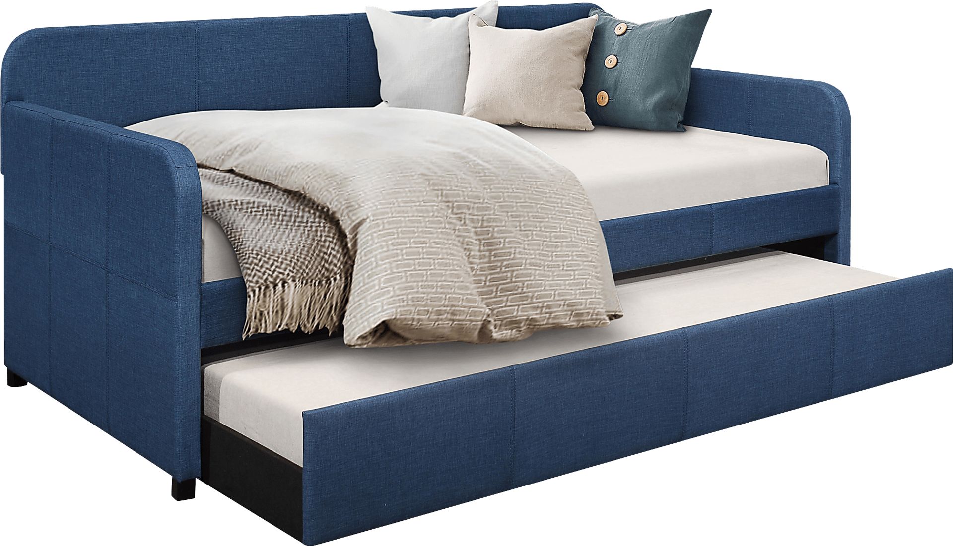Abenaki Blue Daybed with Trundle - Image 3