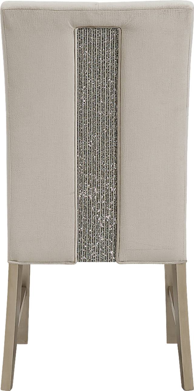 Abeni Champagne Dining Side Chair, Set of 2 - Thumbnail - Image 3