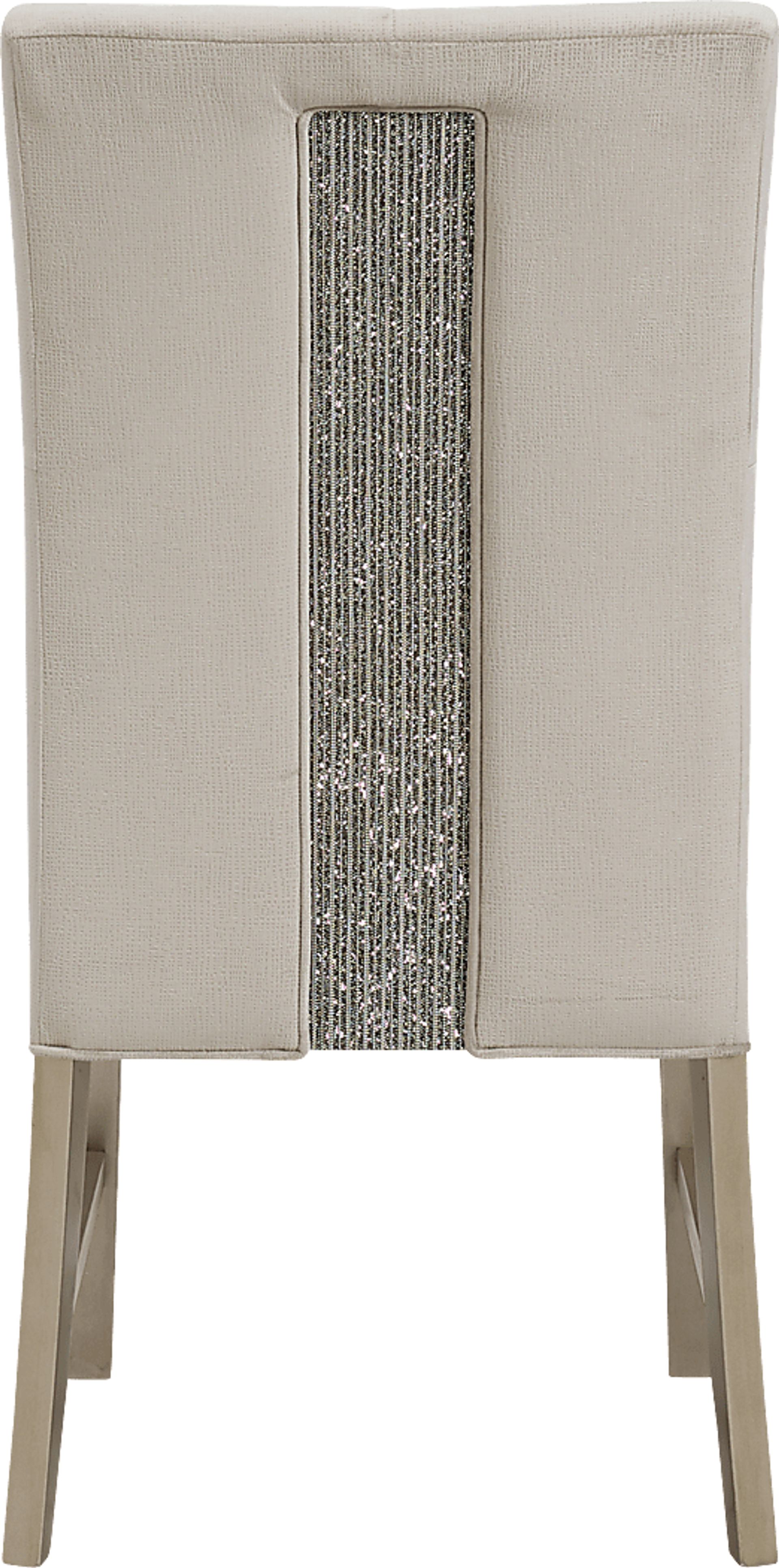 Abeni Champagne Dining Side Chair, Set of 2 - Image 3