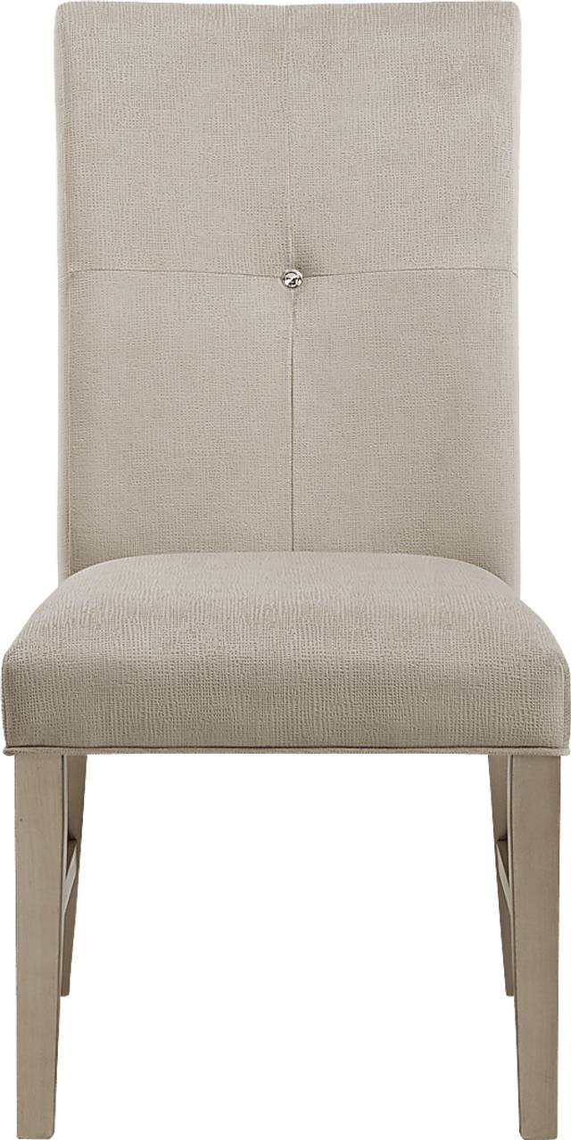 Abeni Champagne Dining Side Chair, Set of 2 - Thumbnail - Image 4