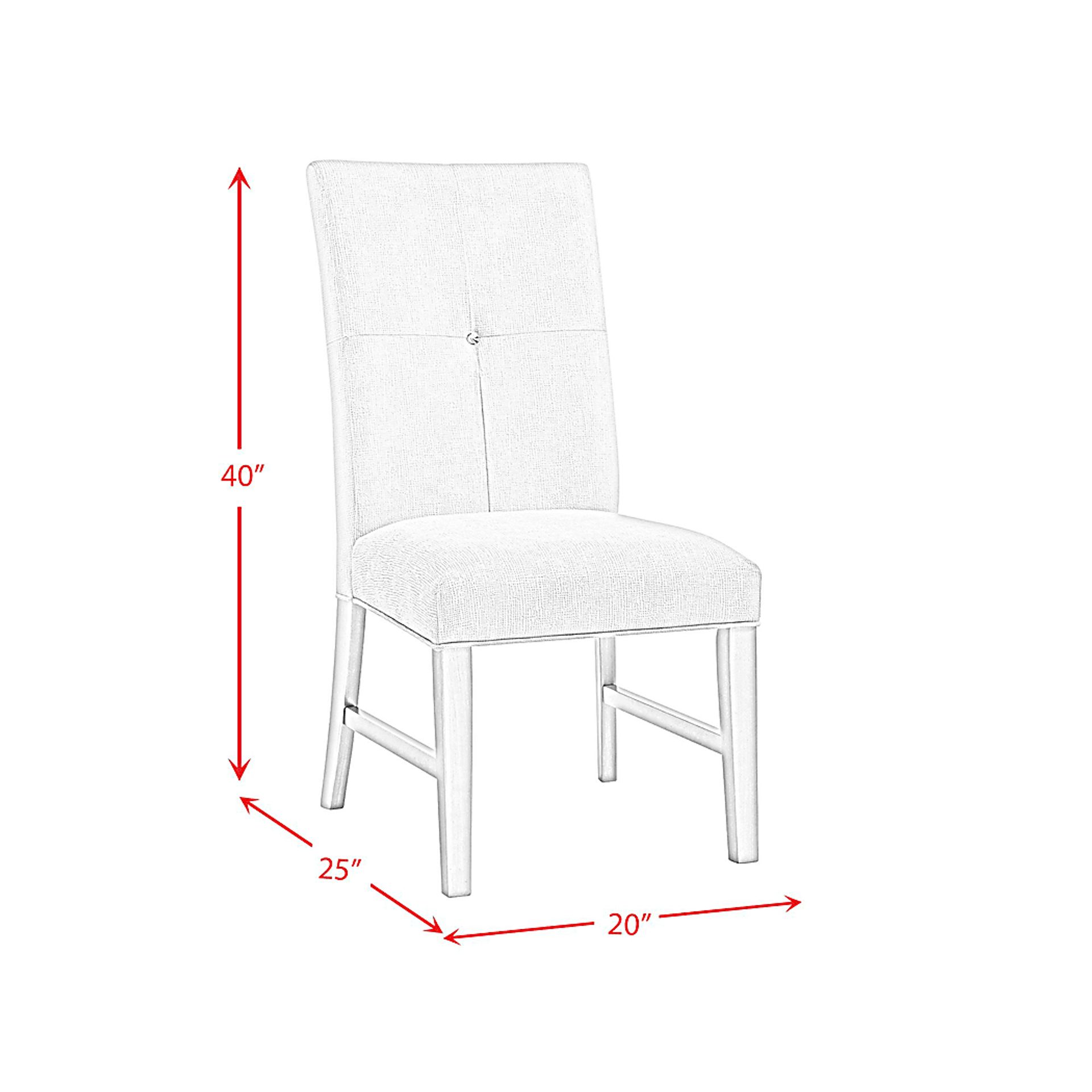 Abeni Champagne Dining Side Chair, Set of 2 - Image 8