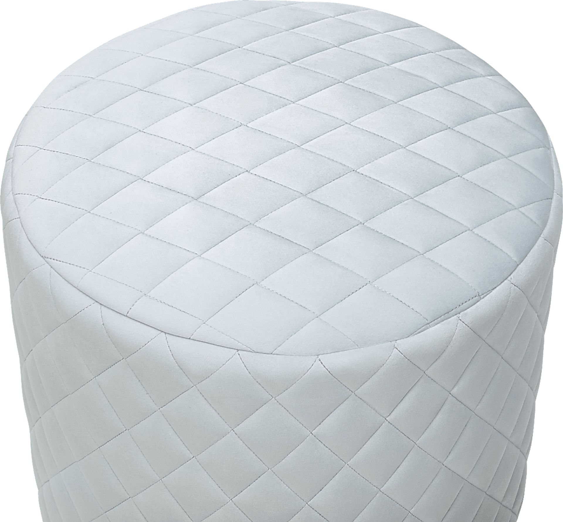 Aberas Light Gray Ottoman - Image 2