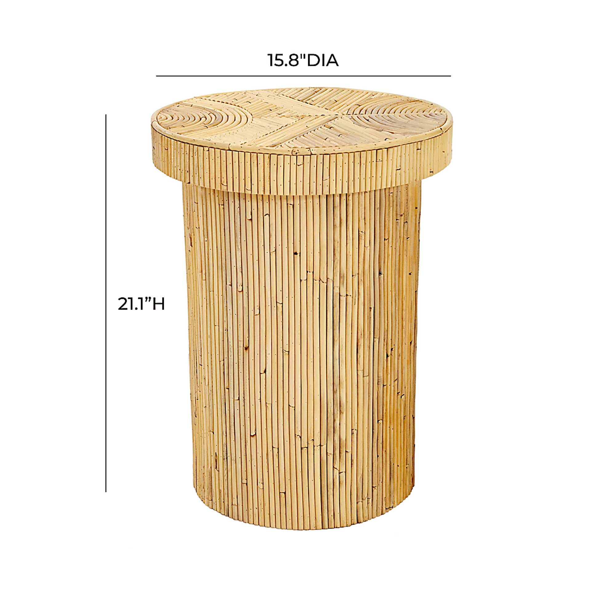 Aberdare Brown End Table - Image 8