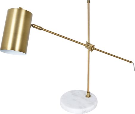 Aberdeen Alley Brass Lamp