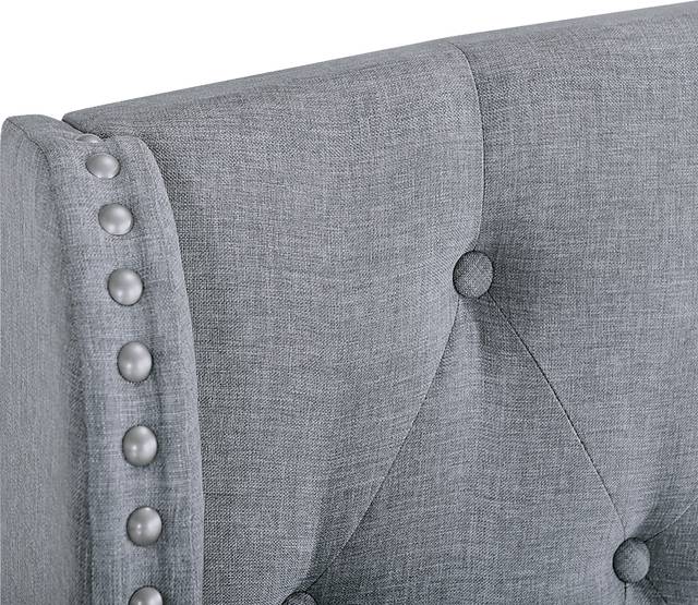 Aberfeldy Gray Queen Bed - Thumbnail - Image 6