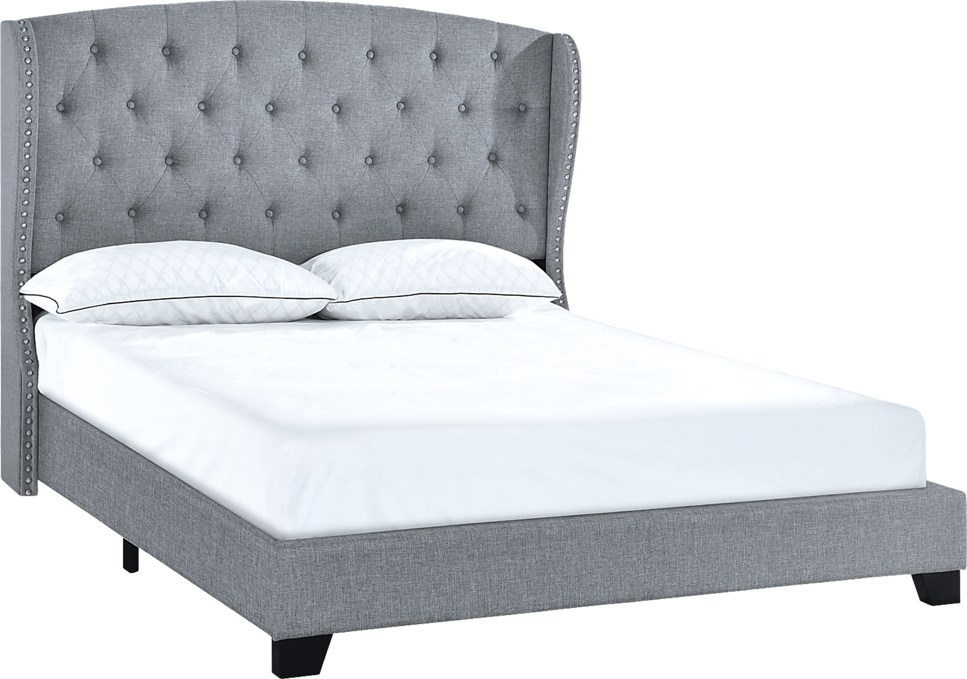 Aberfeldy Gray Queen Bed - Image 1