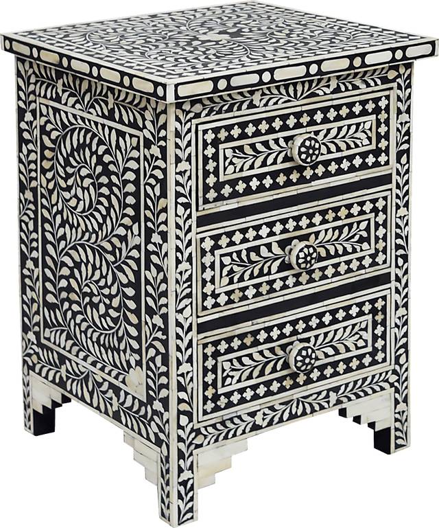 Aberglen Black Accent Table - Thumbnail - Image 1