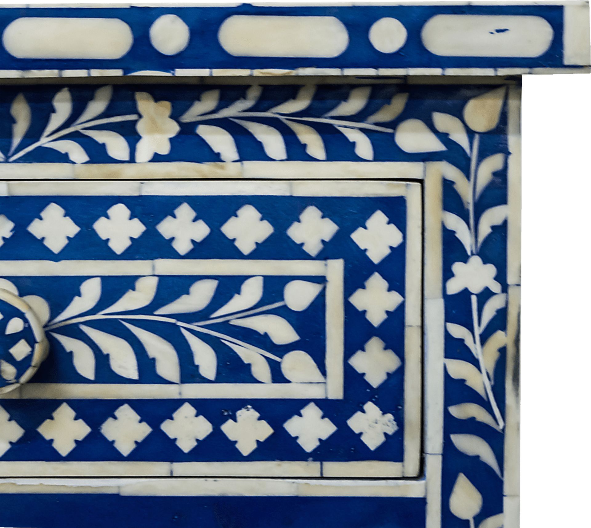 Aberglen Blue Accent Table - Image 4
