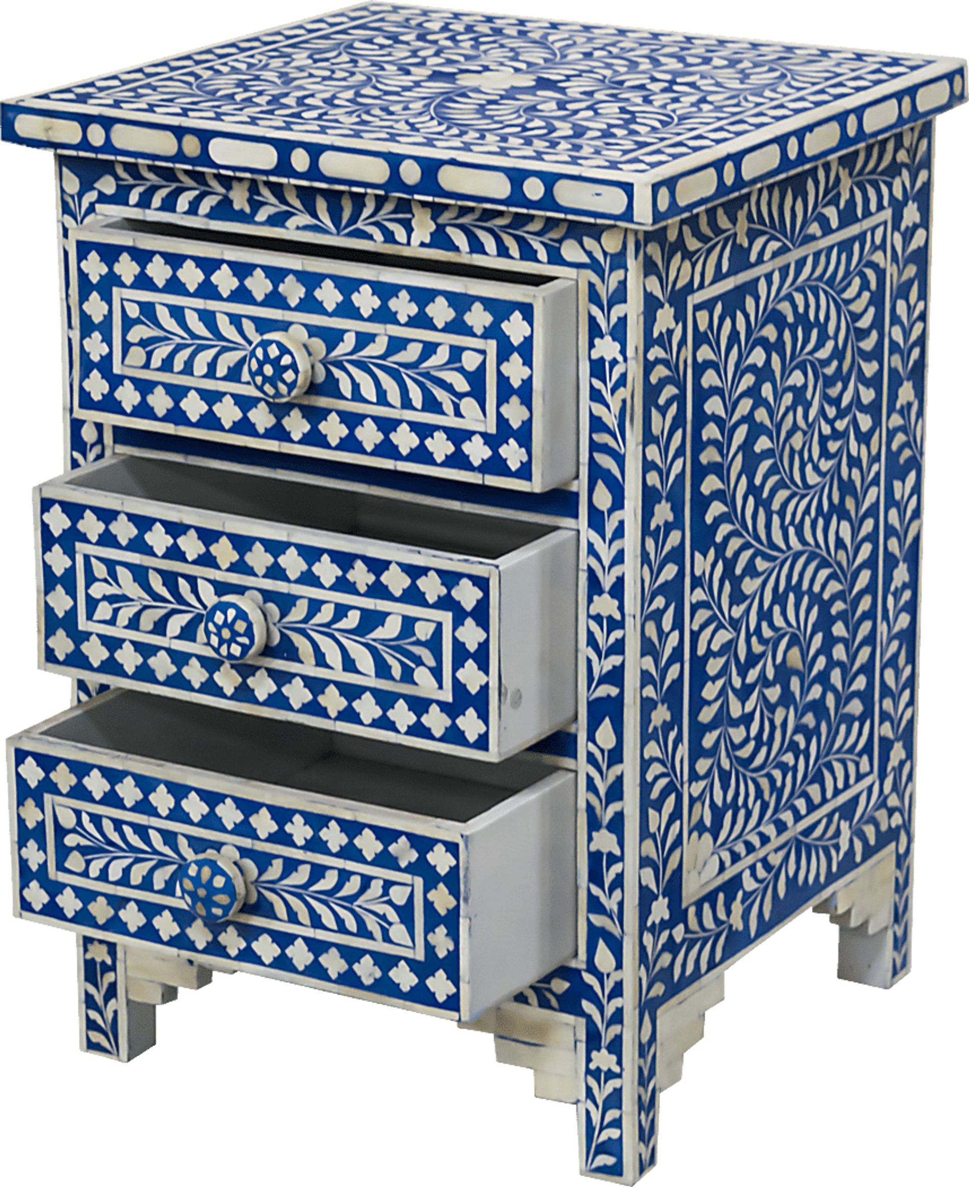 Aberglen Blue Accent Table - Image 5