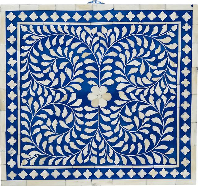 Aberglen Blue Accent Table - Thumbnail - Image 7