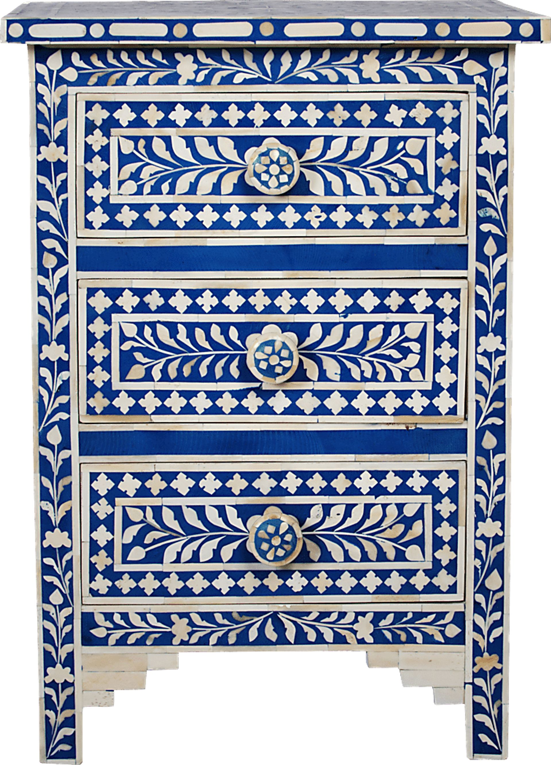 Aberglen Blue Accent Table - Image 9