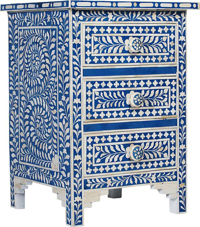 Aberglen Blue Accent Table - Thumbnail - Image 1