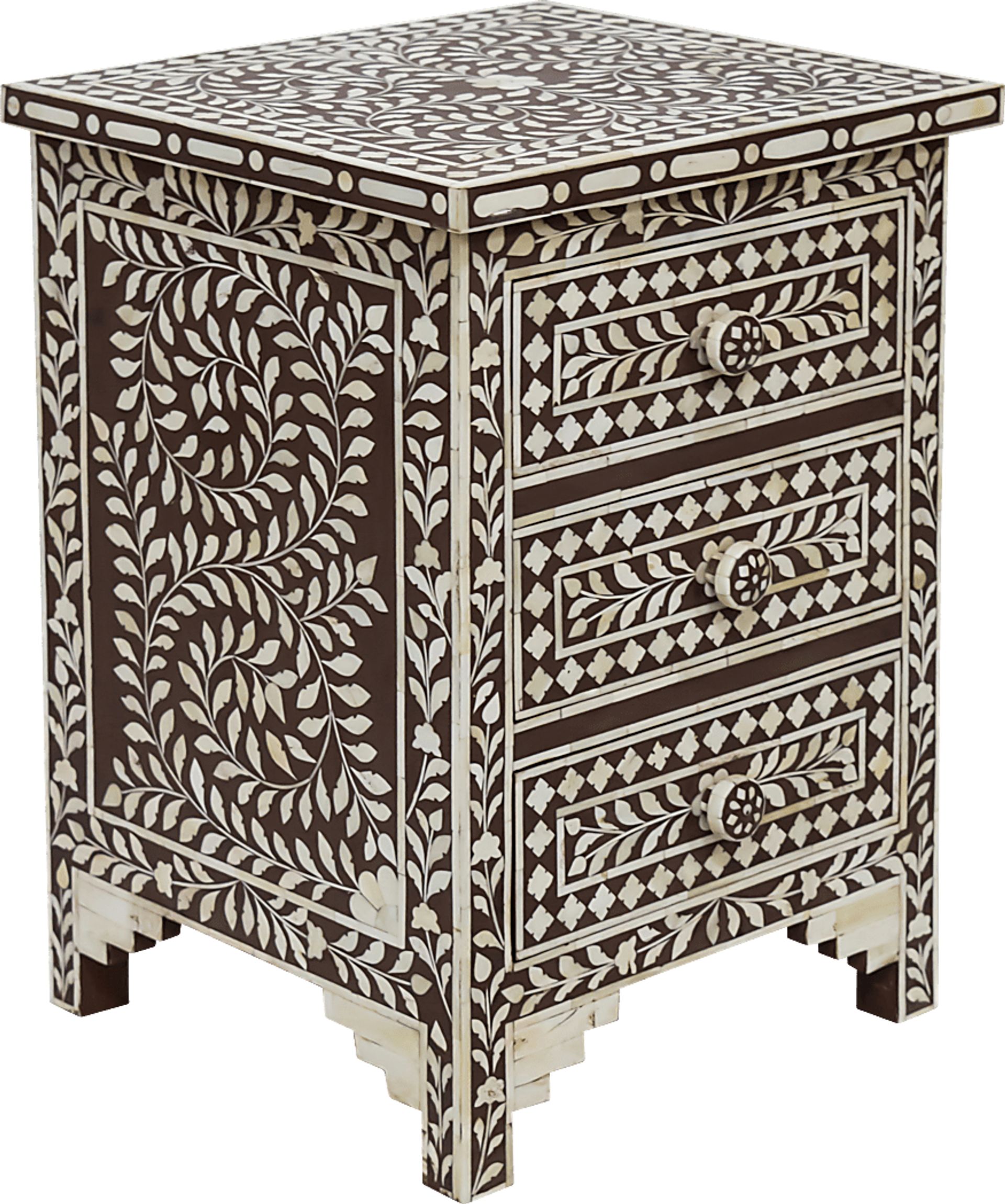 Aberglen Brown Accent Table - Image 1