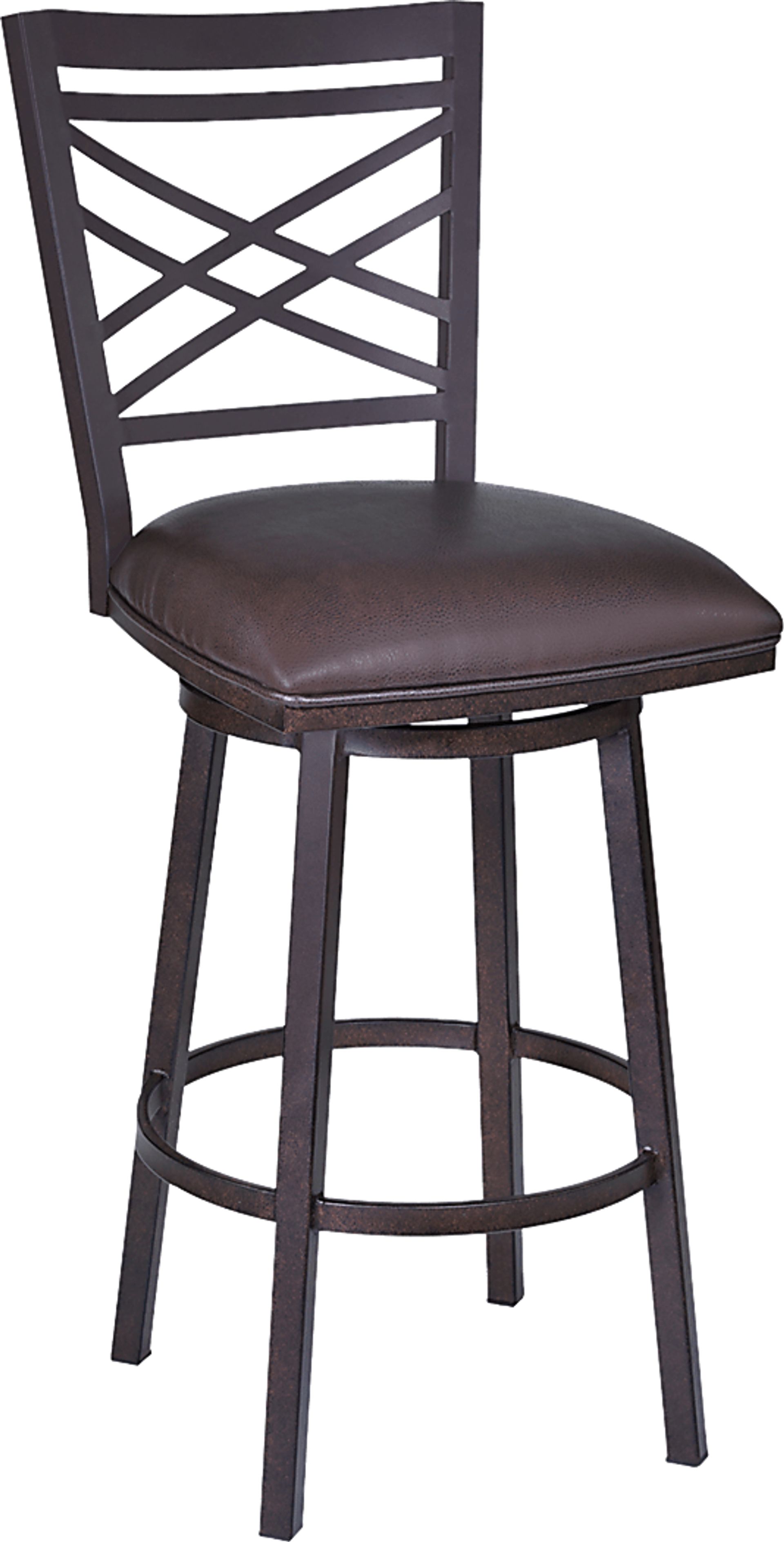 Abergreen Brown Fargo Bar Stool - Image 1